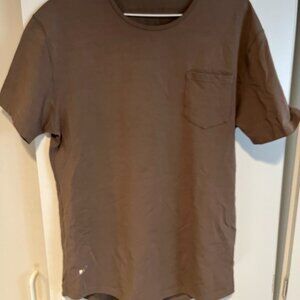 BYLT Drop Cut Lux Short Sleeve Medium Tan